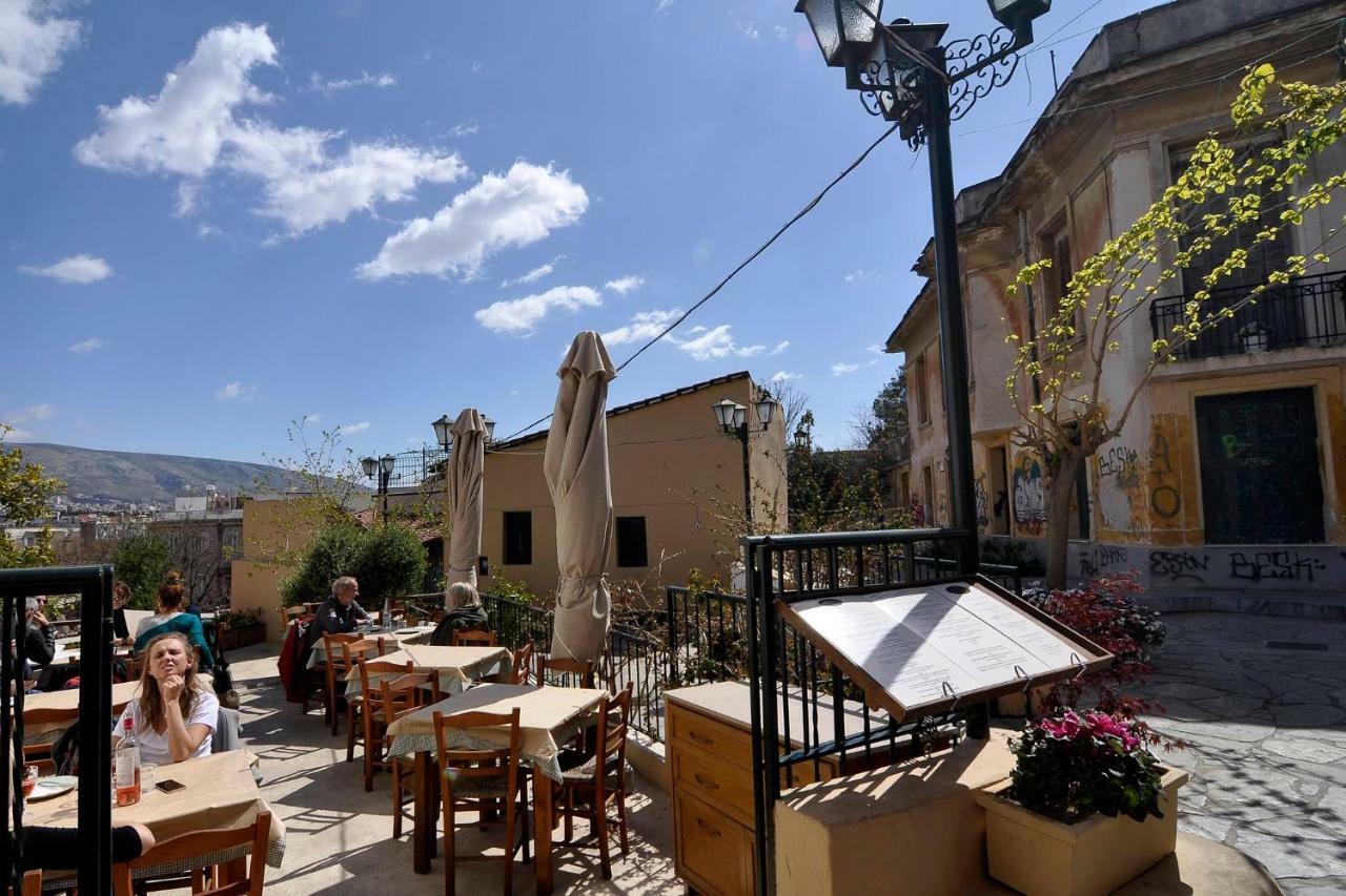 Ferienwohnung Historic Plaka Athen Exterior foto