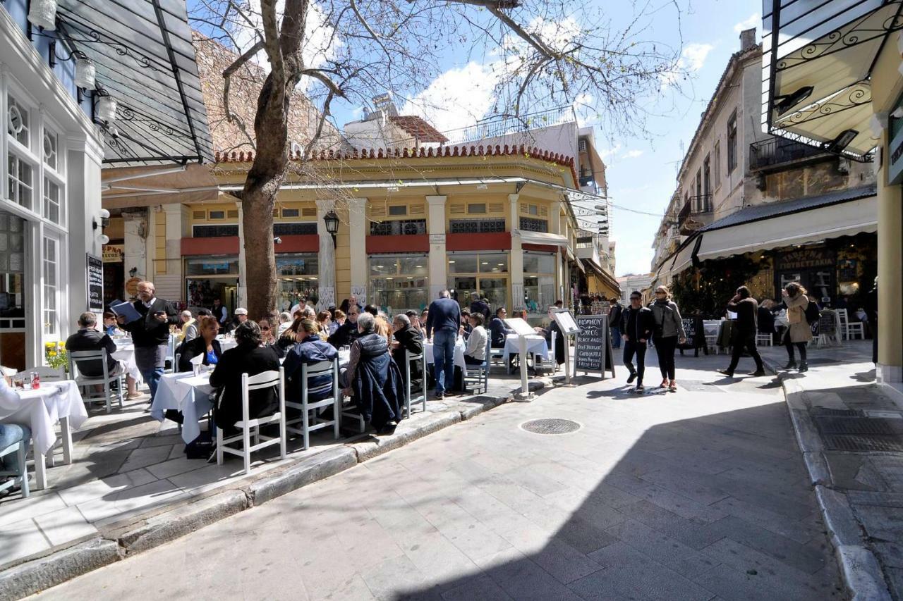 Ferienwohnung Historic Plaka Athen Exterior foto